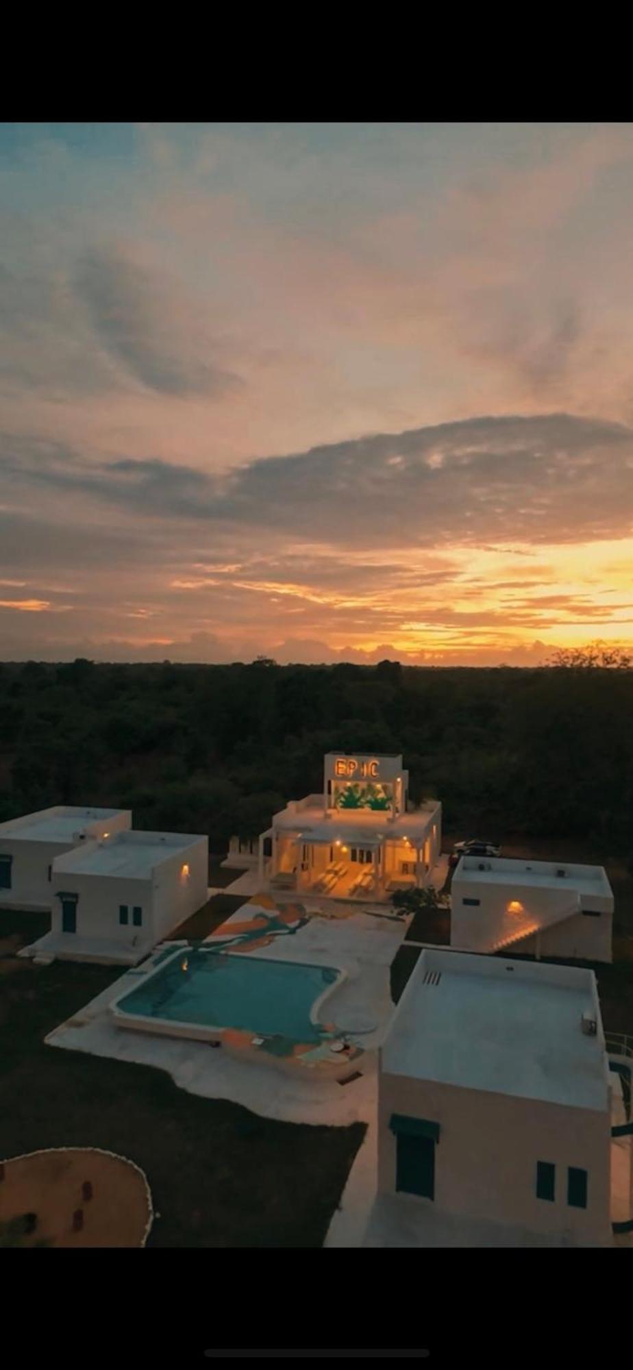 Villa Epic Wild Wilpattu à Nochchiyagama Extérieur photo
